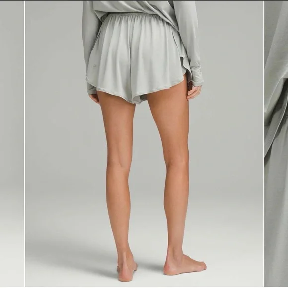 Lululemon Modal High-rise Relaxed Fit lounge Shorts 3.5” - NWT size 8 Color - Picture 3 of 4